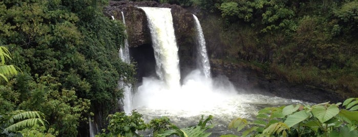 Rainbow Falls Park is one of Hawaii - Big Island.