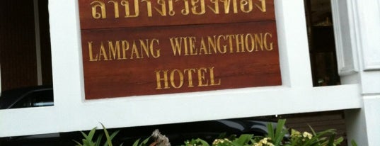 Lampang Wiengthong Hotel is one of Lugares favoritos de Mustafa.