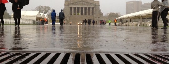 ANZAC Day 2012 - Shrine of Remembrance is one of Discover Melbourne (Aus).