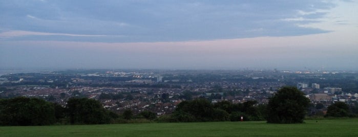 Portsdown Hill is one of places.