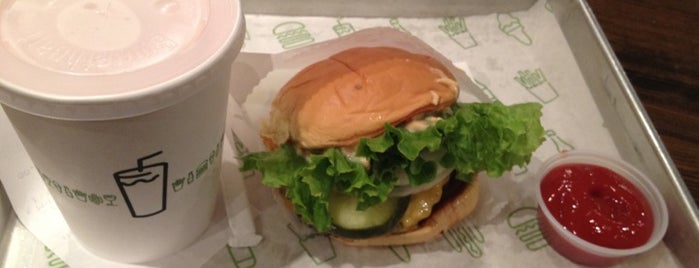 Shake Shack is one of Places to go when in New York.