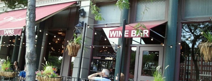 D'Vine Wine Bar is one of สถานที่ที่บันทึกไว้ของ Aaron.