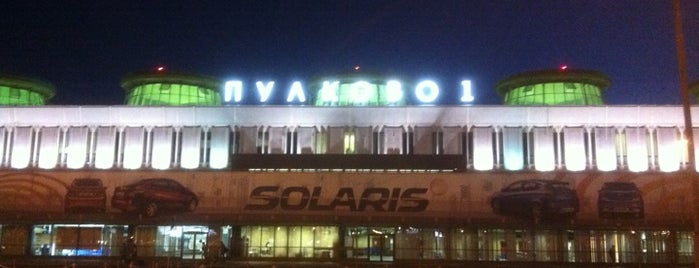 Pulkovo International Airport (LED) is one of Куда летают самолеты из Казани?.