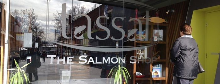 The Salmon Shop is one of Tasmania.