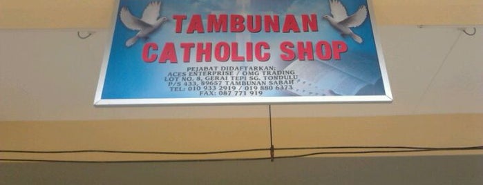 Tambunan Catholic Shop is one of Asia.