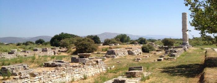Heraion of Samos is one of samos.