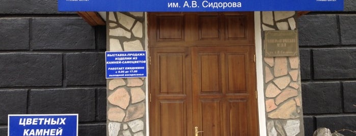 Музей Минералогии НИ ИрГТУ им. А. В. Сидорова is one of Музеи города Иркутска.