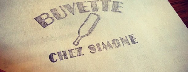 La Buvette chez Simone is one of Mes restos préférés.