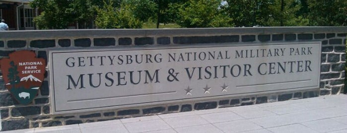 Gettysburg National Military Park Museum and Visitor Center is one of Things I Want to Do.
