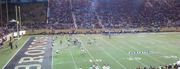 Waldo Stadium is one of NCAA Division I FBS Football Stadiums.