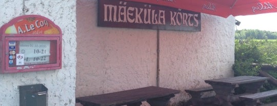 Mäeküla Körts is one of The Barman's bars outside Tallinn.