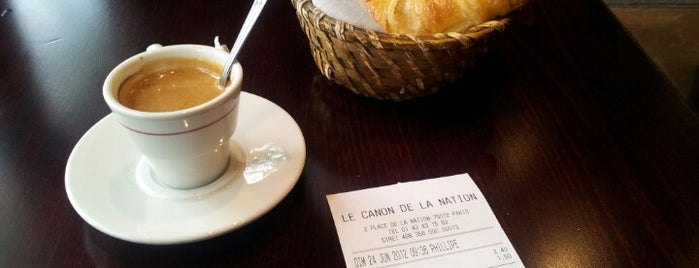 Le Canon de la Nation is one of Boire un café pour 1€ (ou moins).