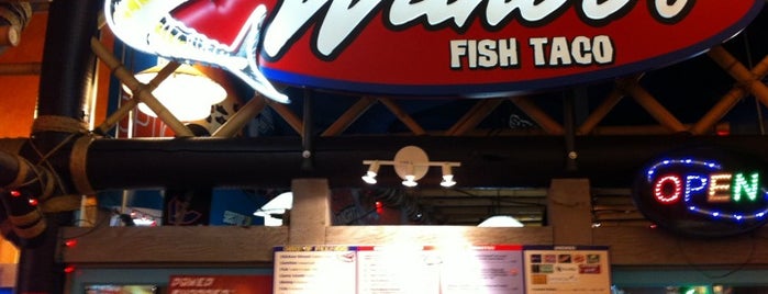 Wahoo's Fish Taco is one of สถานที่ที่ Nadim ถูกใจ.
