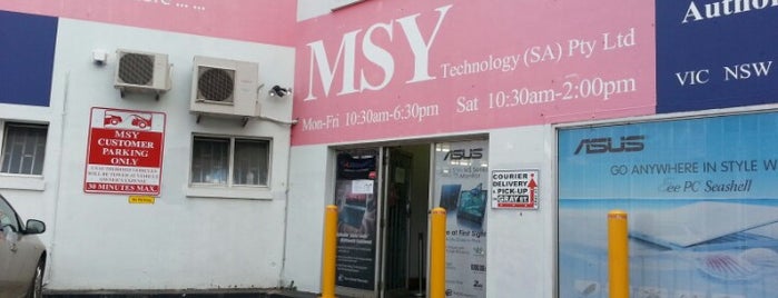 MSY is one of Business Shopping.
