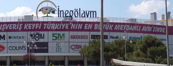 İnegöl AVM is one of Bursa'daki Alışveriş Merkezleri.