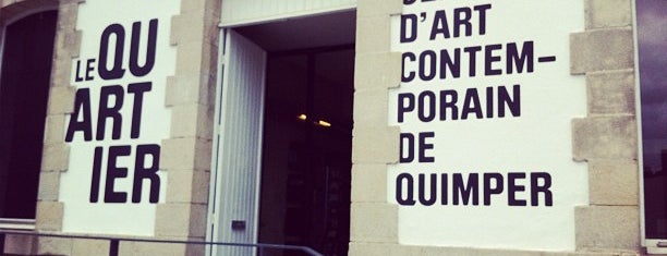 Le Quartier - Centre d'Art Contemporain is one of Quimper #4sqCities.