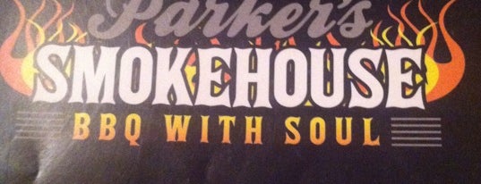 Parker's Smokehouse is one of Tempat yang Disukai Neal.