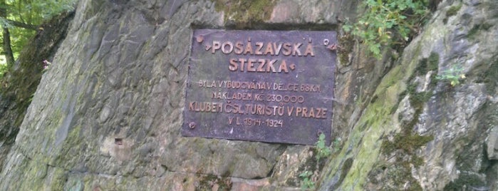 Posázavská stezka is one of Tempat yang Disukai Jan.