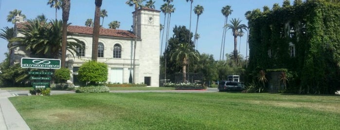 Hollywood Forever Cemetery is one of PYA LA/Hollywood Landmarks.