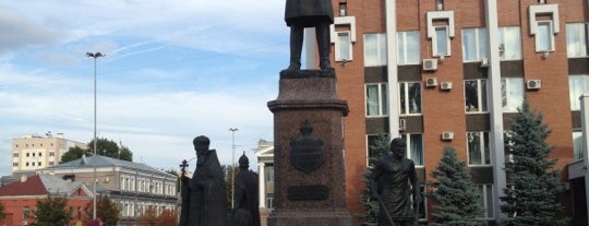 Памятник П.А. Столыпину is one of Памятники и скульптуры Саратова.