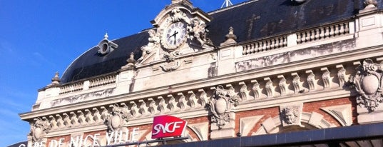 Nice Ville Railway Station is one of Nice, FR.