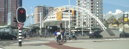 Station Rotterdam Blaak is one of Rotterdam.