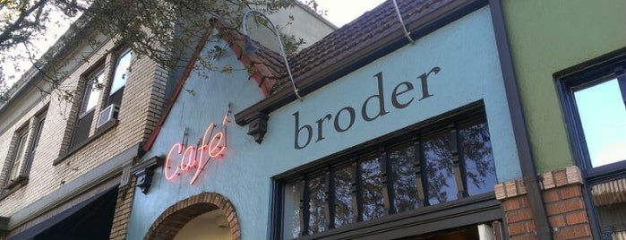 Bröder Cafe is one of Portland.