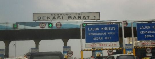 Gerbang Tol Bekasi Barat is one of Bekasi City.