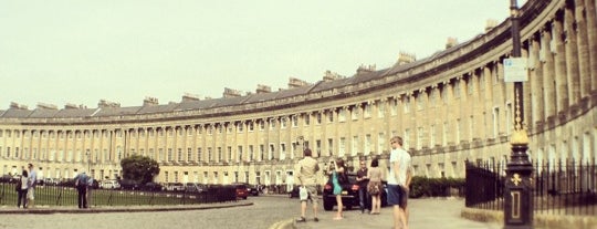 The Royal Crescent is one of Favourite places in Bath.