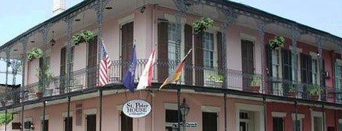 St. Peter House Hotel New Orleans is one of Dead Rock Star Tour.