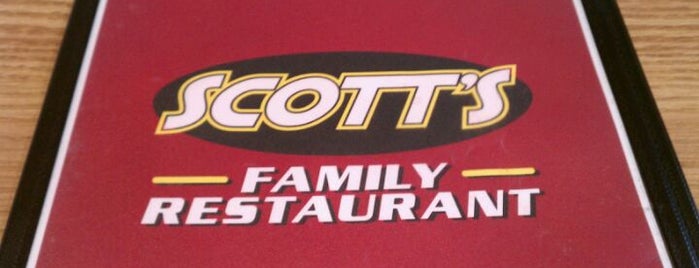 Scott's Family Restaurant is one of business.