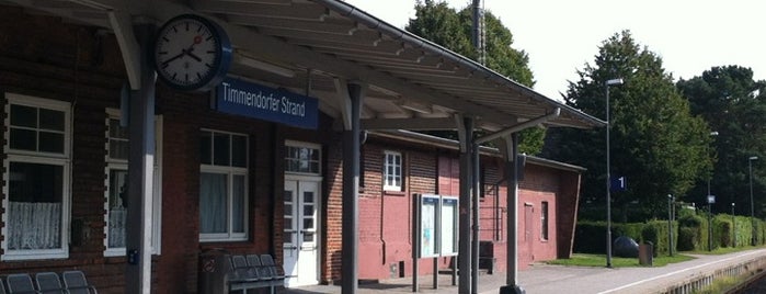 Bahnhof Timmendorfer Strand is one of Bf's in Schleswig-Holstein.