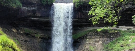 Minnehaha Falls is one of A Weekend Away in Minneapolis.