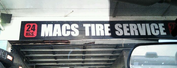 Mac's Tire Service is one of James’s Liked Places.