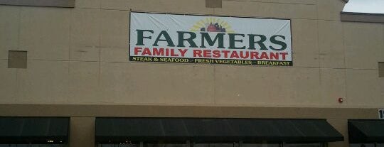 Farmers Family Restaurant is one of Tempat yang Disukai James.