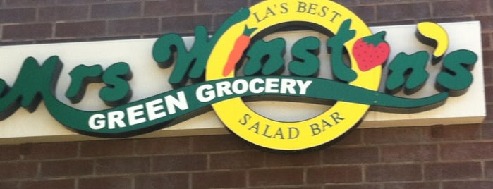 Mrs. Winston's Green Grocery is one of Veggie Juice Bars.