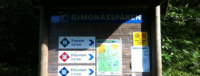 Gimonässpåren is one of Umeå.