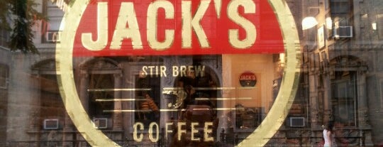 Jack's Stir Brew Coffee is one of NY Todo.