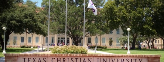 Texas Christian University is one of Locais curtidos por Cameron.