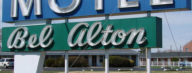 Bel Alton Motel is one of Nostalgic Maryland - "No Tell Motels".