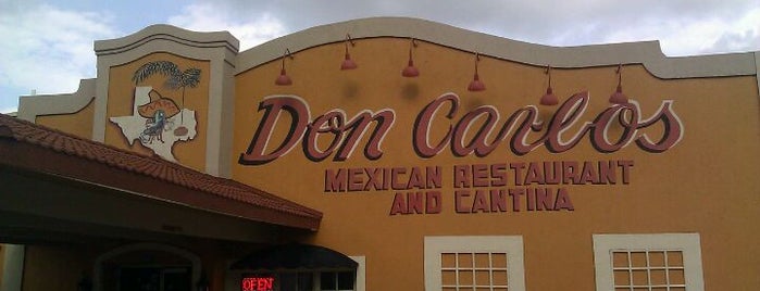 Don Carlos Mexican Restaurant is one of Tempat yang Disukai Aron.