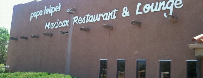 Papa Felipe's Mexican Restaurant is one of สถานที่ที่บันทึกไว้ของ Todd.