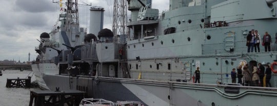 HMS Belfast (C35) is one of London Calling.