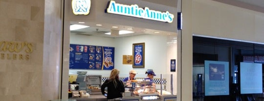 Auntie Anne's is one of H'burg Eats!.