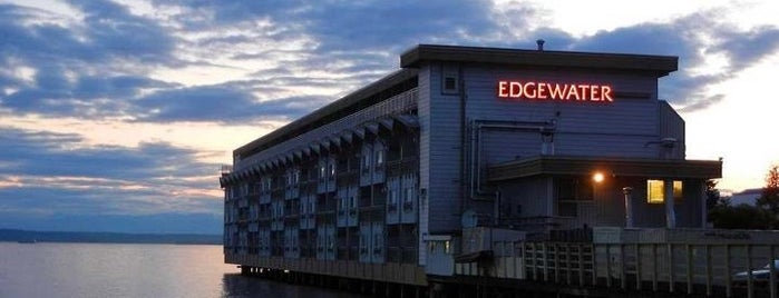 The Edgewater Hotel is one of Seattle.