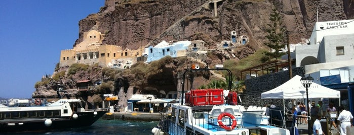 Santorini Old Port is one of Greece. Santorini.