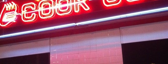 Cook Out is one of Brett’s Liked Places.