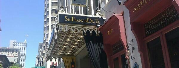 Kimpton Sir Francis Drake Hotel is one of San Francisco & Oakland.