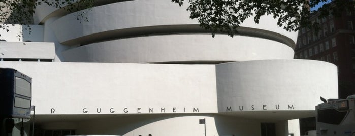 Solomon R. Guggenheim Museum is one of NYC Family Vacation.