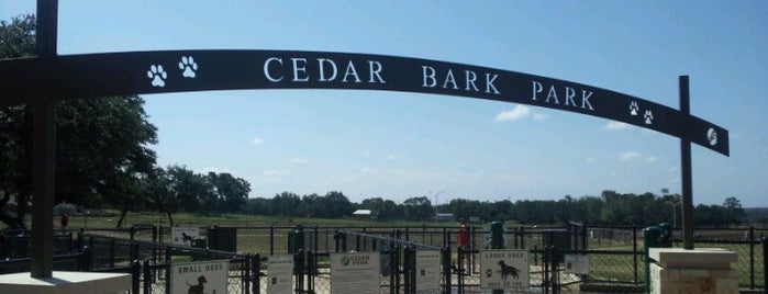 Cedar Bark Park is one of ATX Check out.